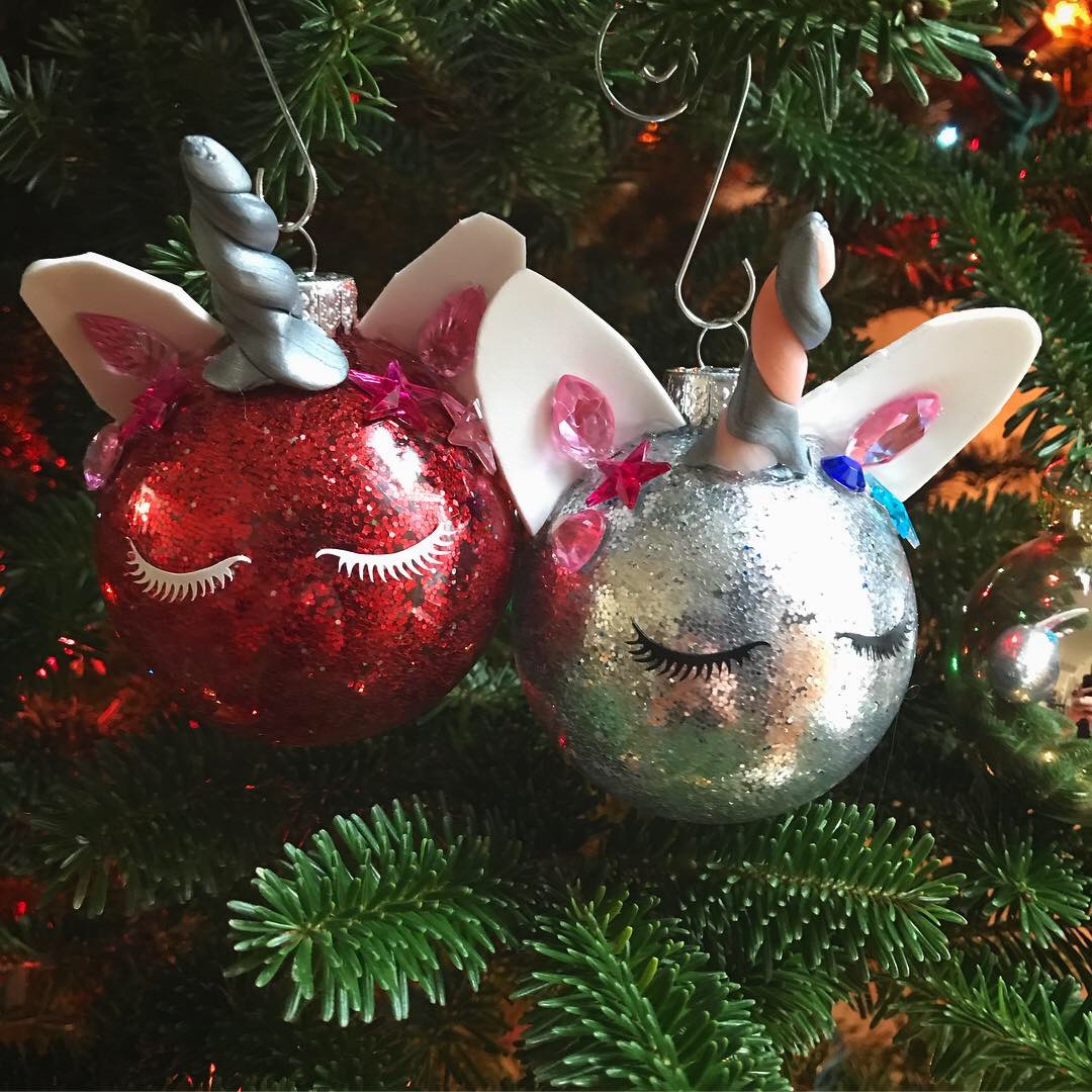 How to Make Adorable Unicorn Ornaments - the Making Life